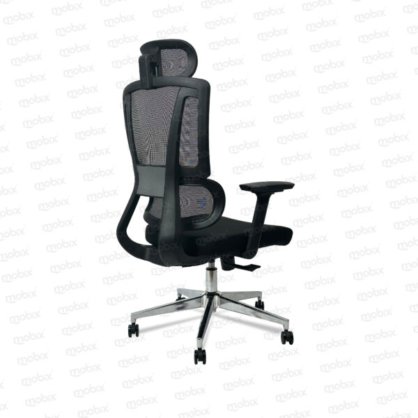 chaise luna noir mobixdz